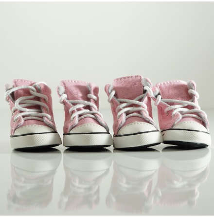 Pink sport shoes 4 Pcs