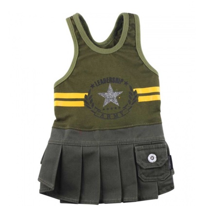 PUG - Army girly dress