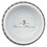 Porcelain Bowl - Grey/White