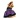 Purple Velvet Dress w leash