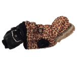 Leopard Cosy 4-legged w Fur inside