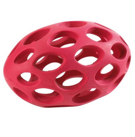 American Football shape Rubber - Red