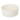 Single Round Dog Bowl Melamin - White