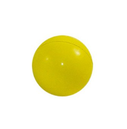 Hard Rubber Ball 7cm - Yellow