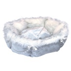 Dream Fur Bed - Silver Grey