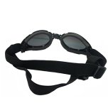 Pet Glasses - Black Width: 17cm  Chin Strap: max33cm Head Strap max40cm