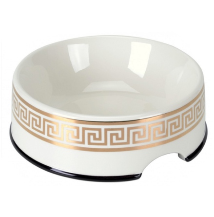 Porcelain Bowl Cairo - White/Gold