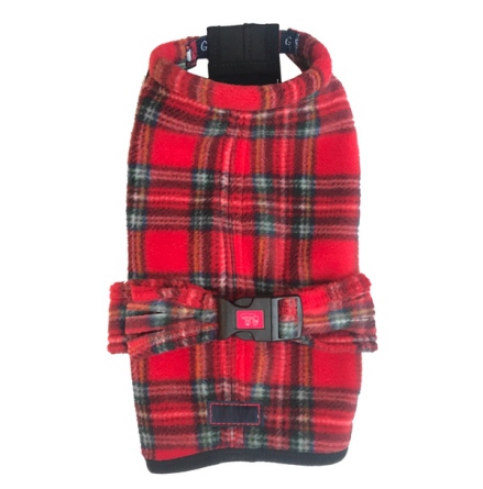 Fleece Coat - Scottish Red