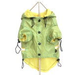 Lime raincoat