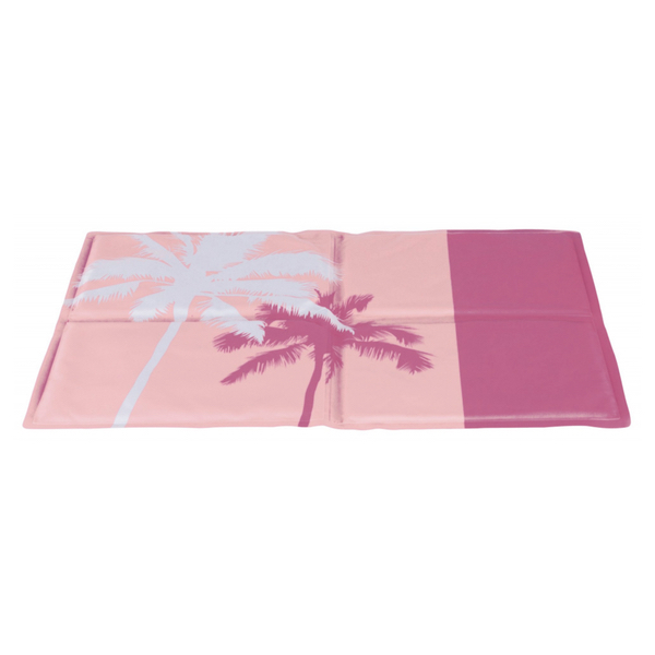 Cooling Mat Through Body Contact - Pink/Palm Trees
