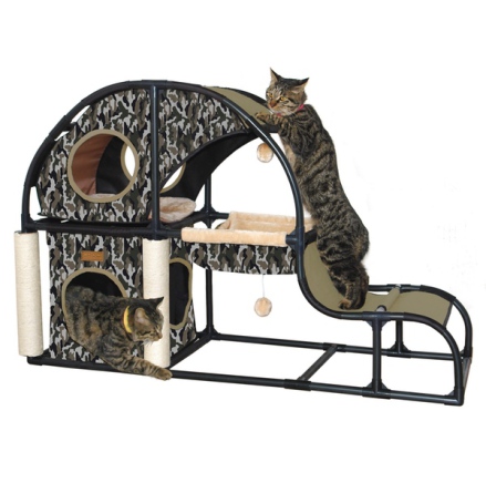 Cat Home and Activity House - Camo 