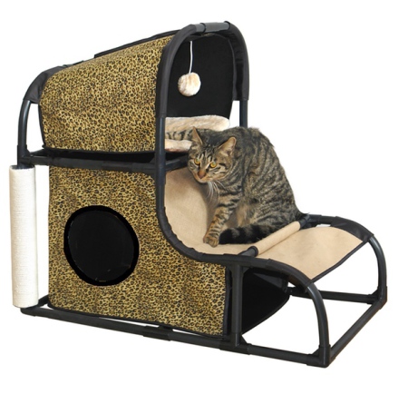 Cat Home and Activity House - Leopard