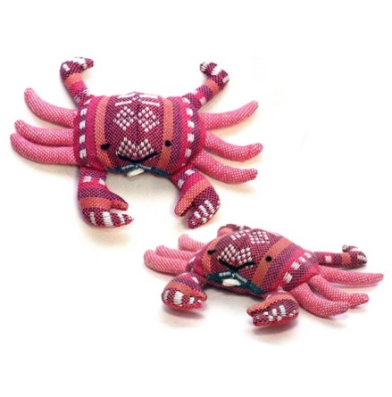 Handmade Valerian Cat Toy Crab - Various Colors