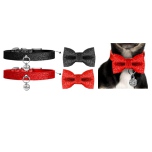 Just a Bow to put on Collars - For Cats and Dogs - Red