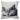 Cushion Cover Sleeping Cat - Grey 45x45cm