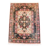 Carpet Ayar Canvas Jute - Red/Black  270x140cm