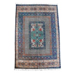 Carpet Binai Canvas Jute - Blue  270x140cm