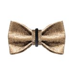 Just a Bow to put on Collars - For Cats and Dogs - Gold