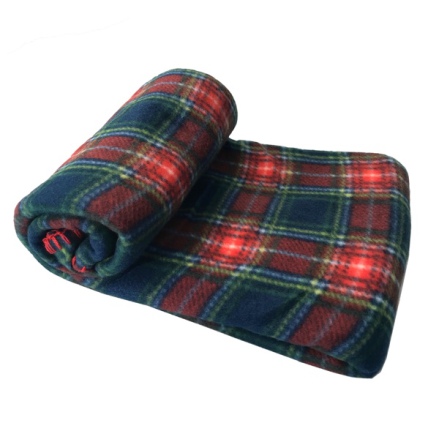 Blanket Checked Patern - Red/Blue