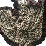 Lux Cuddle Blanket - Leopard